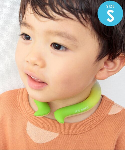 BREEZE（ブリーズ）の「ICE RING （キッズ） Sサイズ（アウトドアグッズ・キッズ・ブラック/ベージュ/レインボー/ラベンダー/サーモンピンク/キナリ/イエロー/ブルー/アイボリー/ミント/サックスブルー/ピンク/ターコイズブルー/ネイビー/ブラウン/カーキ/ロイヤルブルー/ベビーピンク/オレンジ/ライム・SMALL）」の7枚目の写真