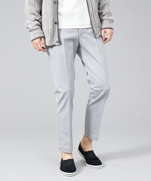 ENTRE AMIS（アントレ アミ）の「【entre amis / アントレ アミ】 GAGA スキニー チノパン（チノパンツ・メンズ・ブラック/ベージュ/グレー/グリーン・29/33/30/31/32）」の3枚目の写真