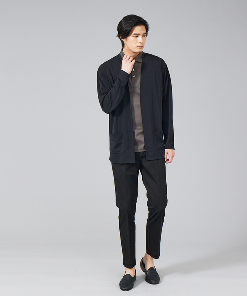 ENTRE AMIS（アントレ アミ）の「【entre amis / アントレ アミ】 GAGA スキニー チノパン（チノパンツ・メンズ・ブラック/ベージュ/グレー/グリーン・29/33/30/31/32）」の8枚目の写真