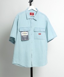 Dickies(ディッキーズ)CPOワークシャツ メンズ レディース/半袖レギュラーカラーシャツ