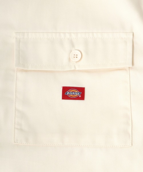 Dickies(ディッキーズ)の「Dickies(ディッキーズ)CPOワークシャツ メンズ レディース/半袖レギュラーカラーシャツ(シャツ/ブラウス・メンズ・ブラック/ベージュ/インディゴブルー/アイボリー/グリーン/ライトインディゴブルー/ストライプ/ブルー系その他・LL/M/L)」の22枚目の写真