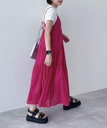 PAGEBOY | コットンボイルティアードキャミワンピース(ワンピース)