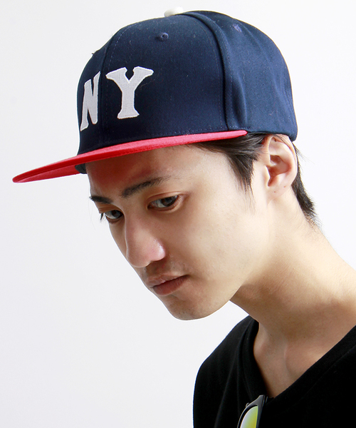 WEGO（ウィゴー）の「WEGO/NYベースボールキャップ（キャップ・メンズ・ホワイト/ブラック/グレー/グリーン/ネイビー・FREE）」の5枚目の写真