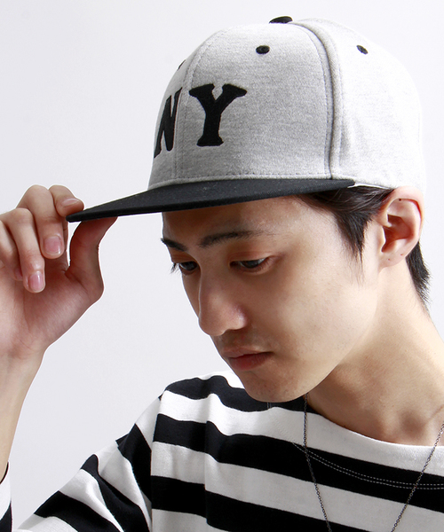 WEGO（ウィゴー）の「WEGO/NYベースボールキャップ（キャップ・メンズ・ホワイト/ブラック/グレー/グリーン/ネイビー・FREE）」の6枚目の写真