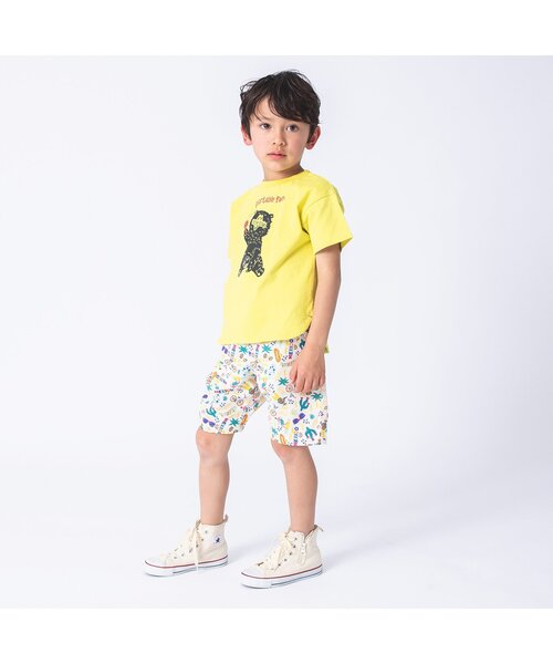 BREEZE（ブリーズ）の「もっとスズシープリペラパンツ 5分丈（その他パンツ・キッズ・オフホワイト/ベージュ/カモフラージュ/ブラック/グリーン/ネイビー・100/110/130/140/150/120/90）」の10枚目の写真