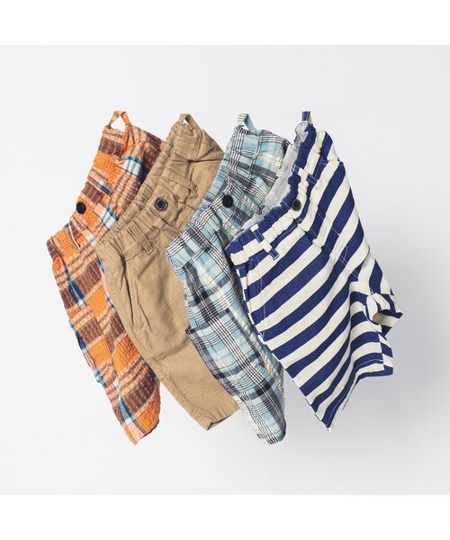 BREEZE（ブリーズ）の「もっとスズシープリペラパンツ 5分丈（その他パンツ・キッズ・オフホワイト/ベージュ/カモフラージュ/ブラック/グリーン/ネイビー・100/110/130/140/150/120/90）」の12枚目の写真