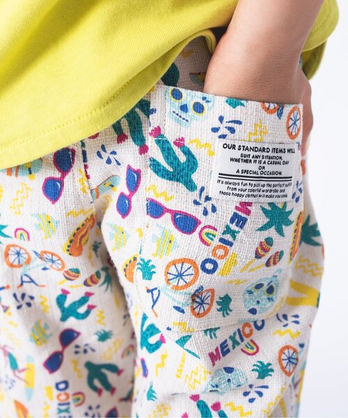 BREEZE（ブリーズ）の「もっとスズシープリペラパンツ 5分丈（その他パンツ・キッズ・オフホワイト/ベージュ/カモフラージュ/ブラック/グリーン/ネイビー・100/110/130/140/150/120/90）」の18枚目の写真