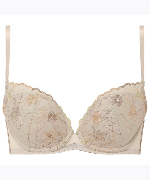 AMOSTYLE BY Triumph(アモスタイルバイトリンプ)の「AMOSTYLEホープブラ ブラジャー ヴィンテージ ブロイダリー【B,C,Dカップ】AMST1392 WHU JX(ブラジャー・レディース・ホワイト/ブラウン/ブルー・B65/B70/C70/D70/B75/C65/C75/D65/D75)」の1枚目の写真