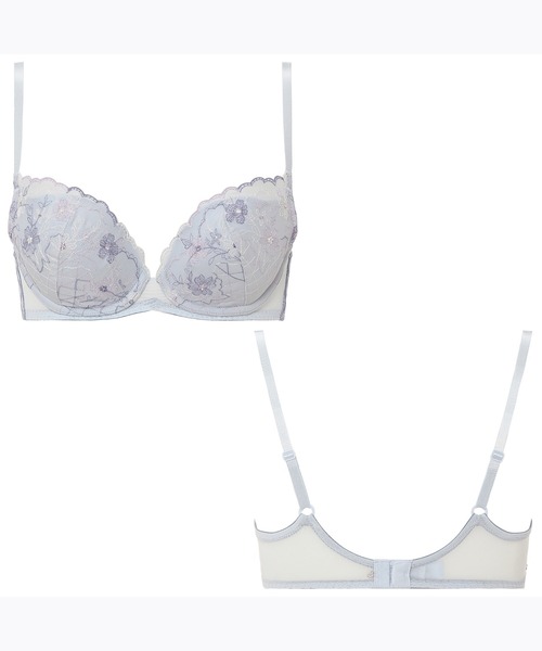 AMOSTYLE BY Triumph(アモスタイルバイトリンプ)の「AMOSTYLEホープブラ ブラジャー ヴィンテージ ブロイダリー【B,C,Dカップ】AMST1392 WHU JX(ブラジャー・レディース・ホワイト/ブラウン/ブルー・B65/B70/C70/D70/B75/C65/C75/D65/D75)」の9枚目の写真