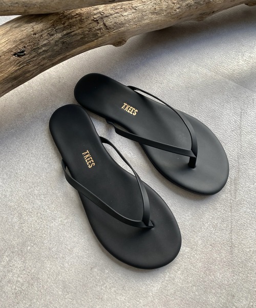 TKEES（ティキーズ）の「【TKEES/ティキーズ】LILY VEGAN トングサンダル（サンダル・レディース・ブラック/ベージュ・23/24/25）」の5枚目の写真