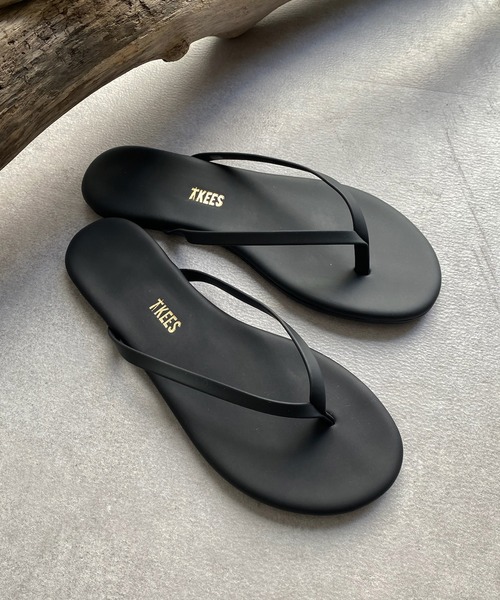 TKEES（ティキーズ）の「【TKEES/ティキーズ】LILY VEGAN トングサンダル（サンダル・レディース・ブラック/ベージュ・23/24/25）」の7枚目の写真