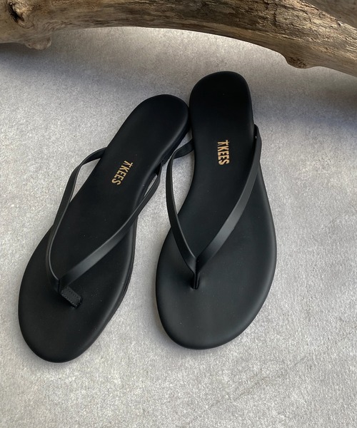 TKEES（ティキーズ）の「【TKEES/ティキーズ】LILY VEGAN トングサンダル（サンダル・レディース・ブラック/ベージュ・23/24/25）」の6枚目の写真