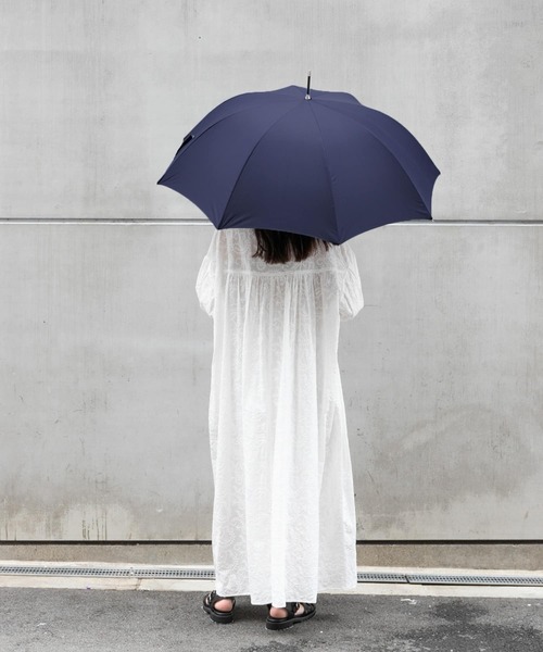 SMELLY（スメリー）の「バンブーハンドル長傘（長傘・レディース・ラベンダー/ミント/アイボリー/ベージュ/ネイビー・FREE）」の6枚目の写真