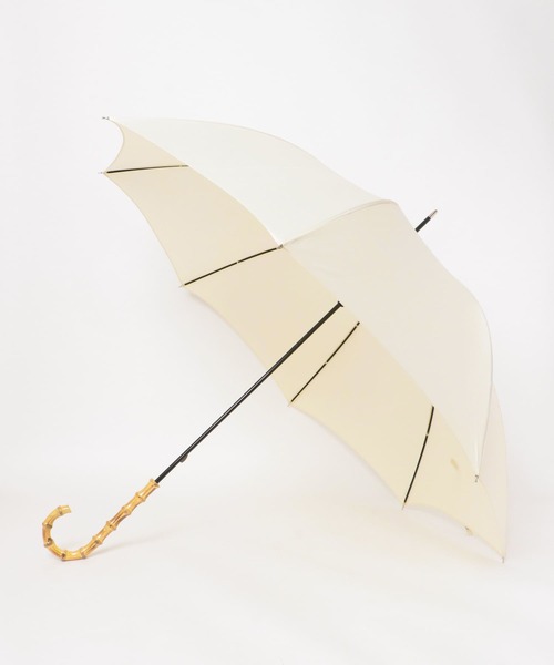 SMELLY（スメリー）の「バンブーハンドル長傘（長傘・レディース・ラベンダー/ミント/アイボリー/ベージュ/ネイビー・FREE）」の19枚目の写真