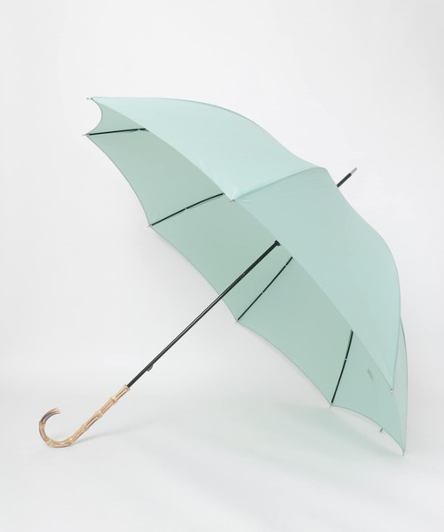 SMELLY（スメリー）の「バンブーハンドル長傘（長傘・レディース・ラベンダー/ミント/アイボリー/ベージュ/ネイビー・FREE）」の9枚目の写真