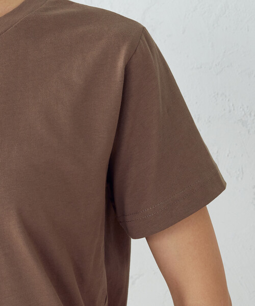 COMME CA ISM(コムサイズム)の「ロゴプリント Tシャツ(Tシャツ/カットソー・レディース・ホワイト/ブラック/ネイビー/ブラウン・SMALL/MEDIUM/LARGE)」の17枚目の写真