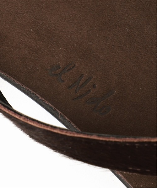 EL NIDO FLIPS(エルニドフリップス)の「【EL NIDO FLIPS for LA BOUCLE】別注 サンダル(ハラコ)(サンダル・メンズ・ブラウン・40/41/42)」の12枚目の写真