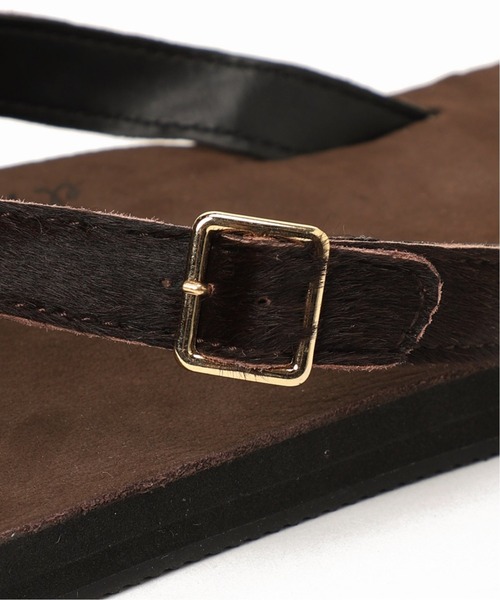 EL NIDO FLIPS(エルニドフリップス)の「【EL NIDO FLIPS for LA BOUCLE】別注 サンダル(ハラコ)(サンダル・メンズ・ブラウン・40/41/42)」の13枚目の写真