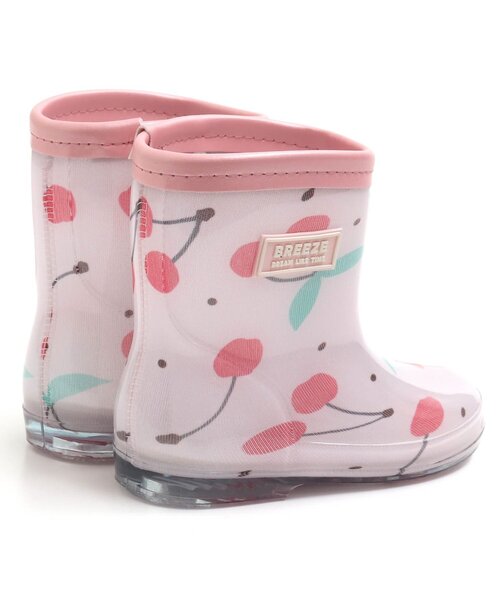 BREEZE（ブリーズ）の「4色4柄レインシューズ（レインシューズ・キッズ・サックスブルー/レインボー/ピンク/ラベンダー・15 /14/18/17/16）」の7枚目の写真