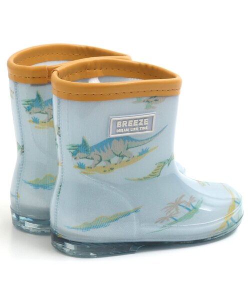 BREEZE（ブリーズ）の「4色4柄レインシューズ（レインシューズ・キッズ・サックスブルー/レインボー/ピンク/ラベンダー・15 /14/18/17/16）」の6枚目の写真