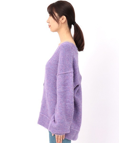 チチカカ（チチカカ）の「シャギー起毛カーディガン（カーディガン/ボレロ・レディース・パープル/ブルー/グリーン・FREE）」の15枚目の写真
