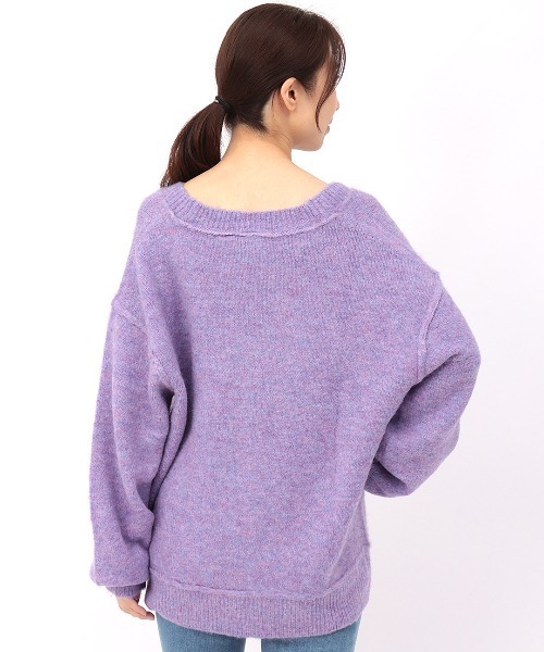 チチカカ（チチカカ）の「シャギー起毛カーディガン（カーディガン/ボレロ・レディース・パープル/ブルー/グリーン・FREE）」の12枚目の写真