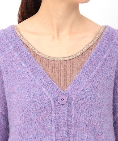 チチカカ（チチカカ）の「シャギー起毛カーディガン（カーディガン/ボレロ・レディース・パープル/ブルー/グリーン・FREE）」の20枚目の写真