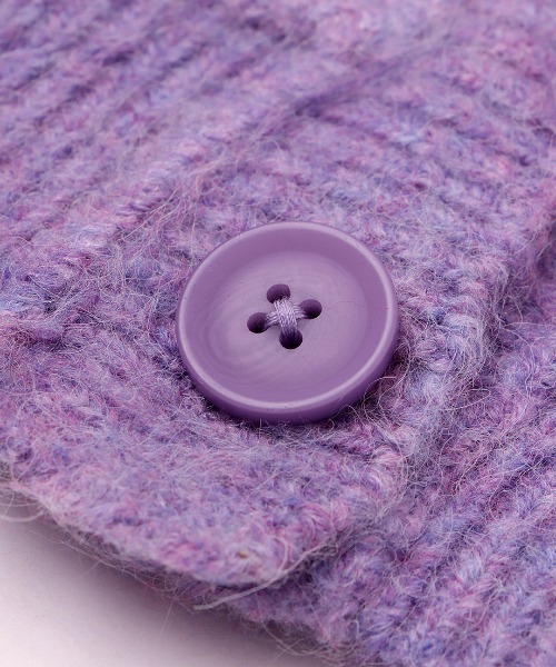 チチカカ（チチカカ）の「シャギー起毛カーディガン（カーディガン/ボレロ・レディース・パープル/ブルー/グリーン・FREE）」の16枚目の写真