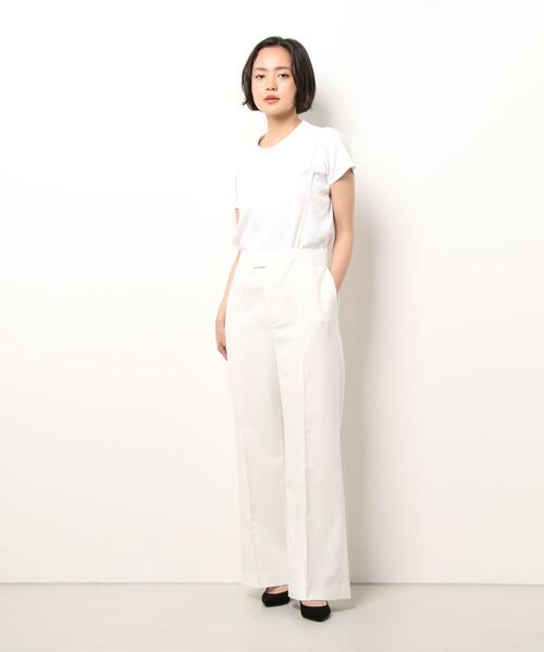 Rouge vif（ルージュヴィフ）の「サスペンダーパンツ（その他パンツ・レディース・ホワイト/ブラック/ブラウン・38/36）」の6枚目の写真