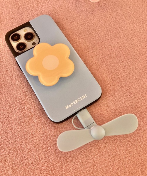 Me%（ミィパーセント）の「ケイタイセンプウキ（アウトドアグッズ・レディース・ネイビー/カーキ/ピンク/その他1・FREE）」の2枚目の写真