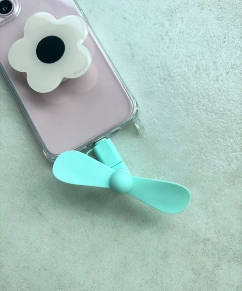 Me%（ミィパーセント）の「ケイタイセンプウキ（アウトドアグッズ・レディース・ネイビー/カーキ/ピンク/その他1・FREE）」の12枚目の写真