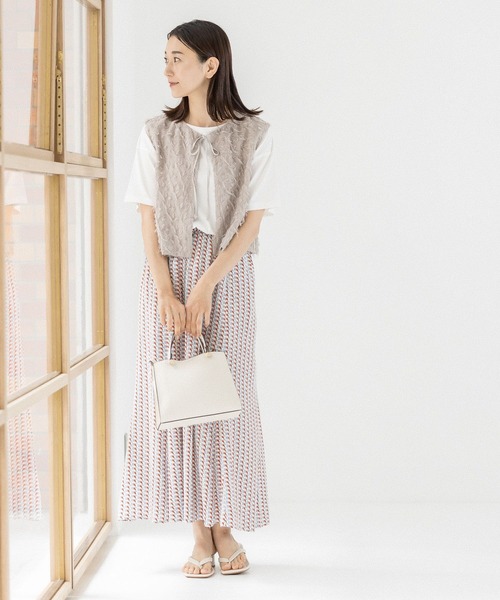 LEPSIM(レプシィム)の「【ゼロかる】キレイめ2WAYバッグ 295311(ショルダーバッグ・レディース・ブラック/アイボリー/グレイッシュベージュ・ONE SIZE)」の4枚目の写真