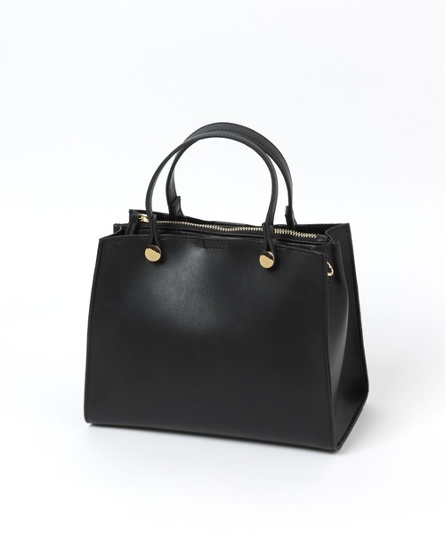 LEPSIM(レプシィム)の「【ゼロかる】キレイめ2WAYバッグ 295311(ショルダーバッグ・レディース・ブラック/アイボリー/グレイッシュベージュ・ONE SIZE)」の12枚目の写真