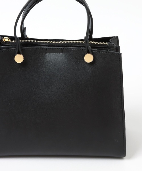 LEPSIM(レプシィム)の「【ゼロかる】キレイめ2WAYバッグ 295311(ショルダーバッグ・レディース・ブラック/アイボリー/グレイッシュベージュ・ONE SIZE)」の16枚目の写真