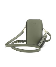 Ungrid（アングリッド）の「【Ungrid/アングリッド】両アオリポケット付き縦長スリムポシェット 　スマホポーチミニショルダーバッグ（ショルダーバッグ）」
