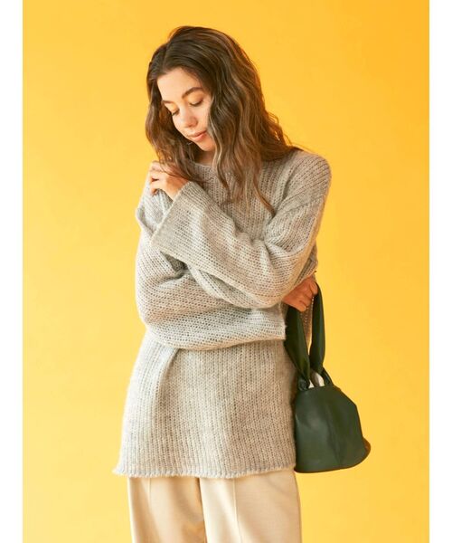 Ungrid（アングリッド）の「ワンハンドルサークルバッグ（ハンドバッグ・レディース・オフホワイト/ブラウン/グリーン・FREE）」の22枚目の写真