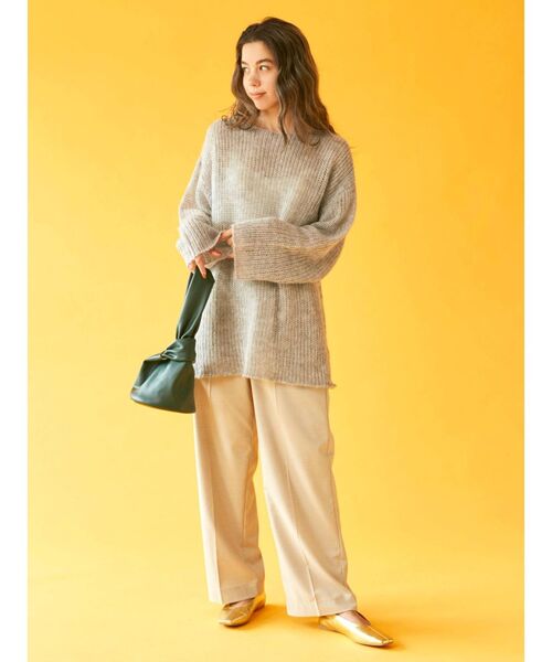 Ungrid（アングリッド）の「ワンハンドルサークルバッグ（ハンドバッグ・レディース・オフホワイト/ブラウン/グリーン・FREE）」の20枚目の写真