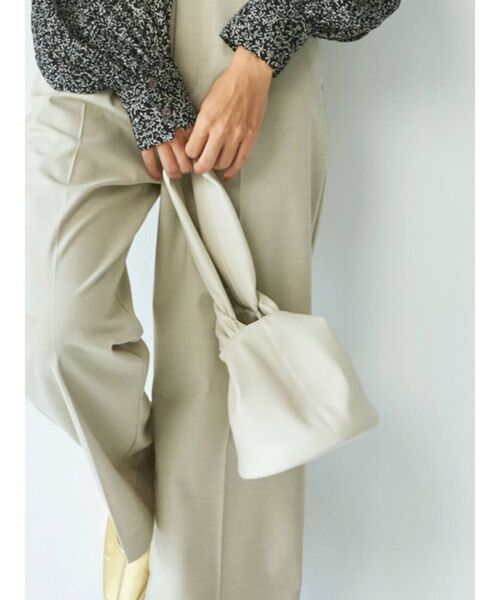 Ungrid（アングリッド）の「ワンハンドルサークルバッグ（ハンドバッグ・レディース・オフホワイト/ブラウン/グリーン・FREE）」の16枚目の写真