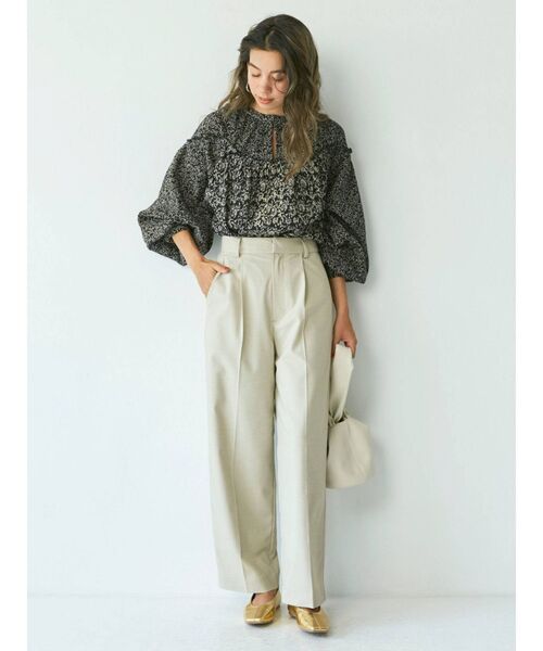 Ungrid（アングリッド）の「ワンハンドルサークルバッグ（ハンドバッグ・レディース・オフホワイト/ブラウン/グリーン・FREE）」の18枚目の写真