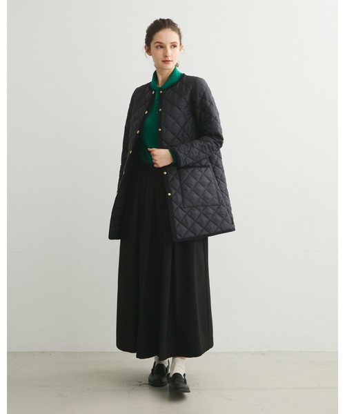Traditional Weatherwear（トラディショナルウェザーウェア）の「ARKLEY MIDDLE（その他アウター・レディース・ネイビー/カーキ/アイボリー/ブラック×ブラック/ベージュ系その他・36/34/32）」の6枚目の写真