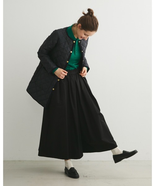 Traditional Weatherwear（トラディショナルウェザーウェア）の「ARKLEY MIDDLE（その他アウター・レディース・ネイビー/カーキ/アイボリー/ブラック×ブラック/ベージュ系その他・36/34/32）」の8枚目の写真