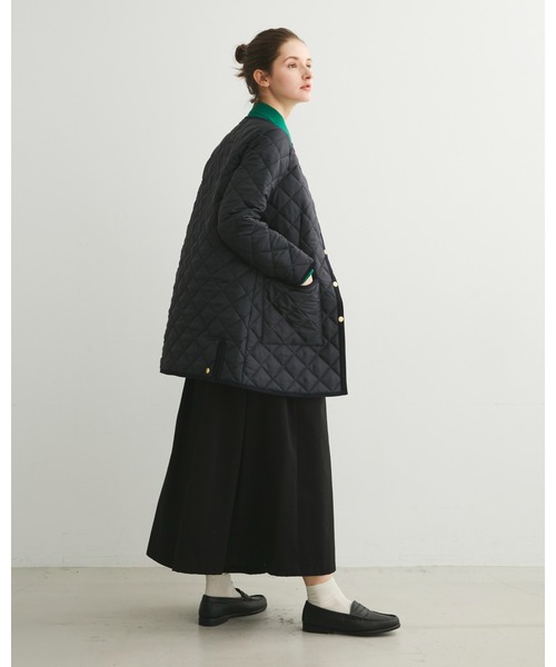 Traditional Weatherwear（トラディショナルウェザーウェア）の「ARKLEY MIDDLE（その他アウター・レディース・ネイビー/カーキ/アイボリー/ブラック×ブラック/ベージュ系その他・36/34/32）」の9枚目の写真