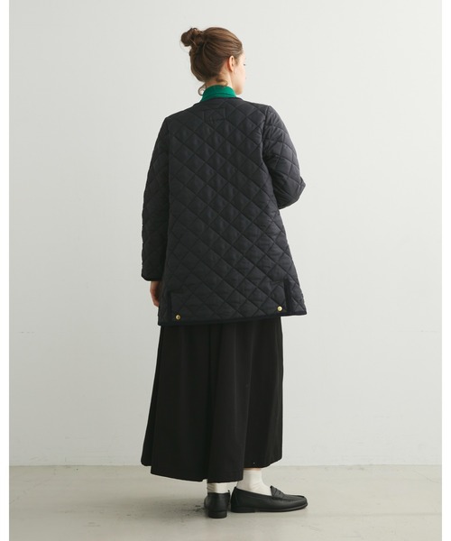 Traditional Weatherwear（トラディショナルウェザーウェア）の「ARKLEY MIDDLE（その他アウター・レディース・ネイビー/カーキ/アイボリー/ブラック×ブラック/ベージュ系その他・36/34/32）」の10枚目の写真