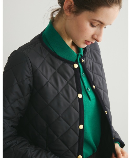 Traditional Weatherwear（トラディショナルウェザーウェア）の「ARKLEY MIDDLE（その他アウター・レディース・ネイビー/カーキ/アイボリー/ブラック×ブラック/ベージュ系その他・36/34/32）」の13枚目の写真