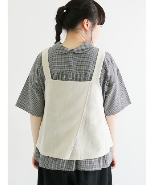 Samansa Mos2（サマンサ モスモス）の「キャミビスチェ（ベスト・レディース・ベージュ/モカ/チャコール・ﾌﾘ-）」の9枚目の写真