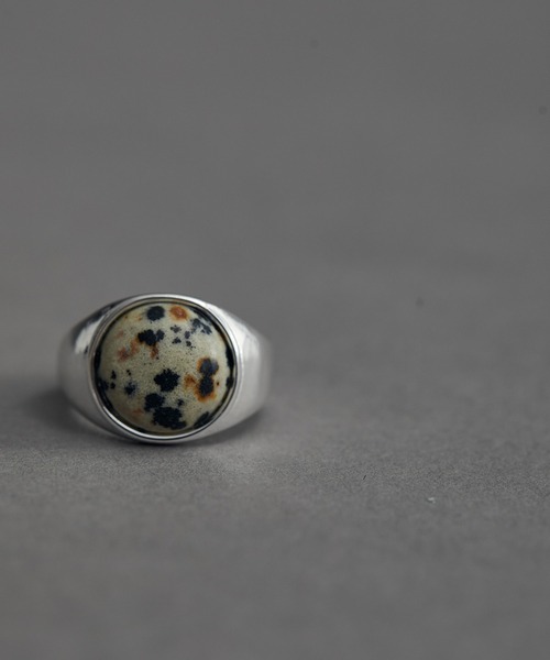 VIS(ビス)の「ストーンリング(リング・レディース・ベージュ/ベージュ系その他/ターコイズブルー・FREE)」の1枚目の写真