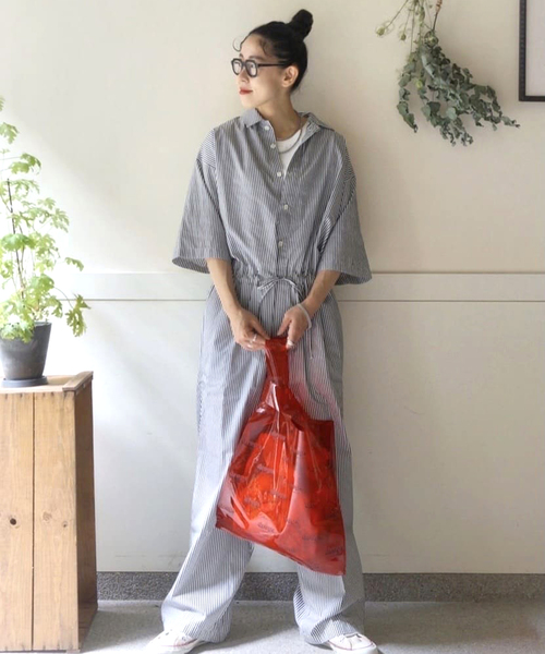 1806A 美品ジャーナルスタンダードラックスオールインワンつなぎベージュ