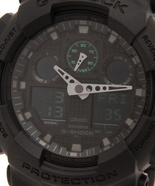 bpr BEAMS（ビーピーアール ビームス ）の「G-SHOCK / GA-100MB-1AJF（アナログ腕時計・メンズ・ブラック・ONE SIZE）」の5枚目の写真