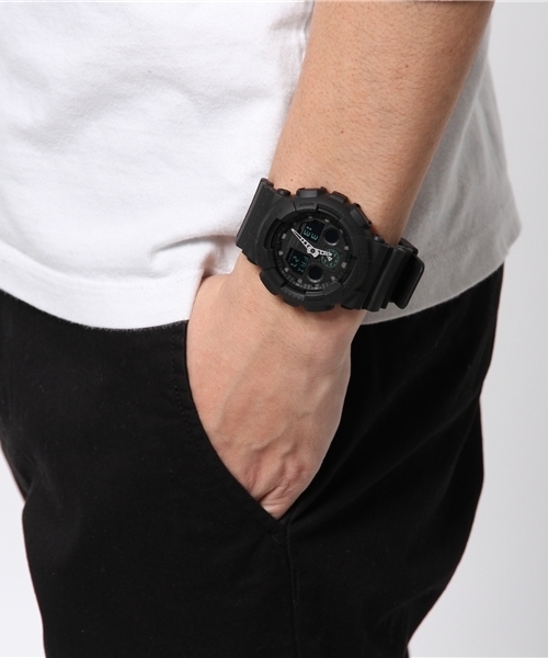 bpr BEAMS（ビーピーアール ビームス ）の「G-SHOCK / GA-100MB-1AJF（アナログ腕時計・メンズ・ブラック・ONE SIZE）」の8枚目の写真