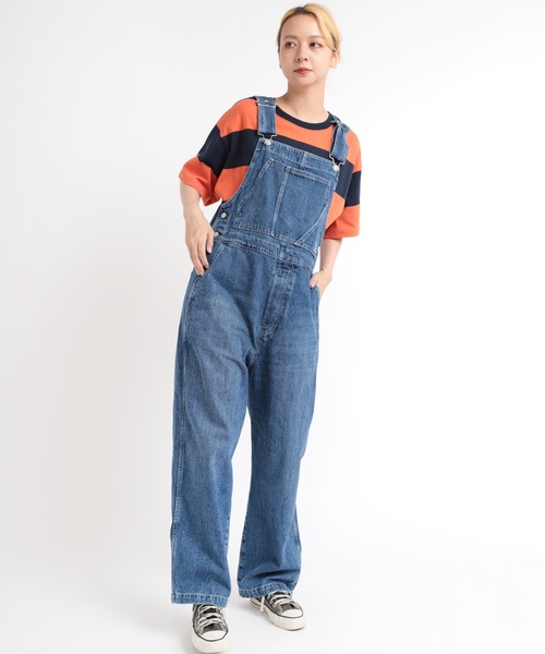 RNA（アールエヌエー）の「O0681 BOXオーバーオール（サロペット/オーバーオール・レディース・ライトインディゴブルー・MEDIUM）」の14枚目の写真